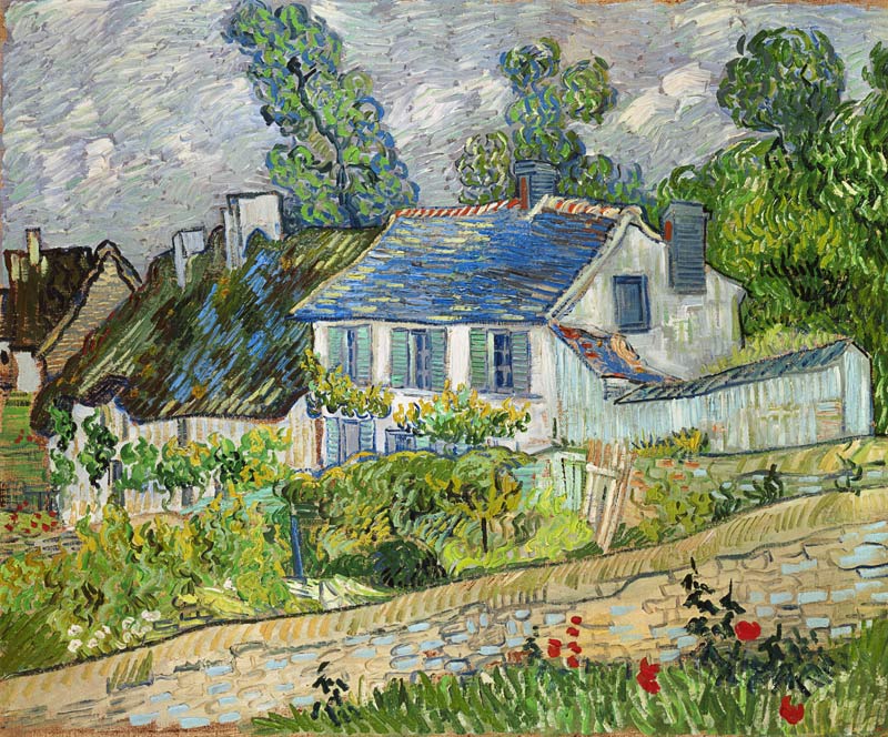 Houses in Auvers ll de Vincent Van Gogh
