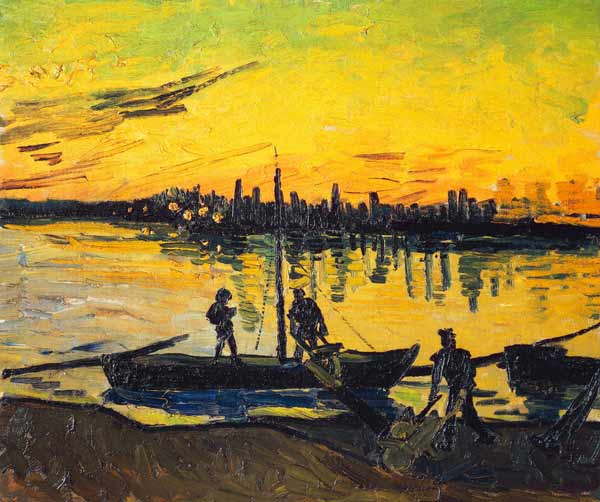Docker in Arles de Vincent Van Gogh