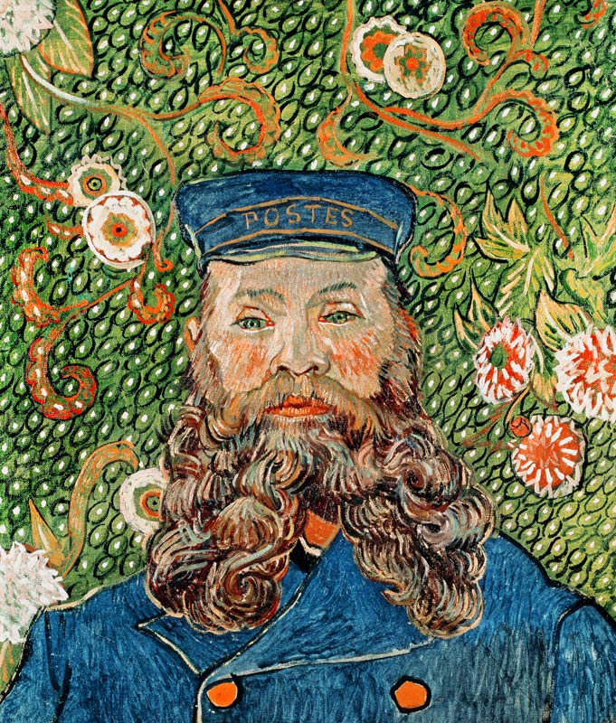 Retrato del cartero Joseph Roulin de Vincent Van Gogh