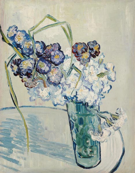 Still Life, Vase of Carnations, June 1890 de Vincent Van Gogh