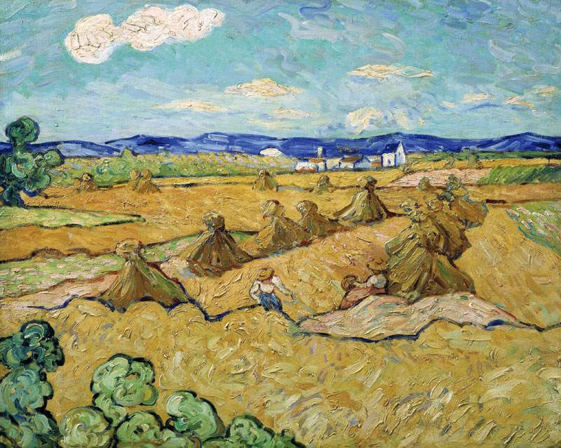 The Haystacks de Vincent Van Gogh