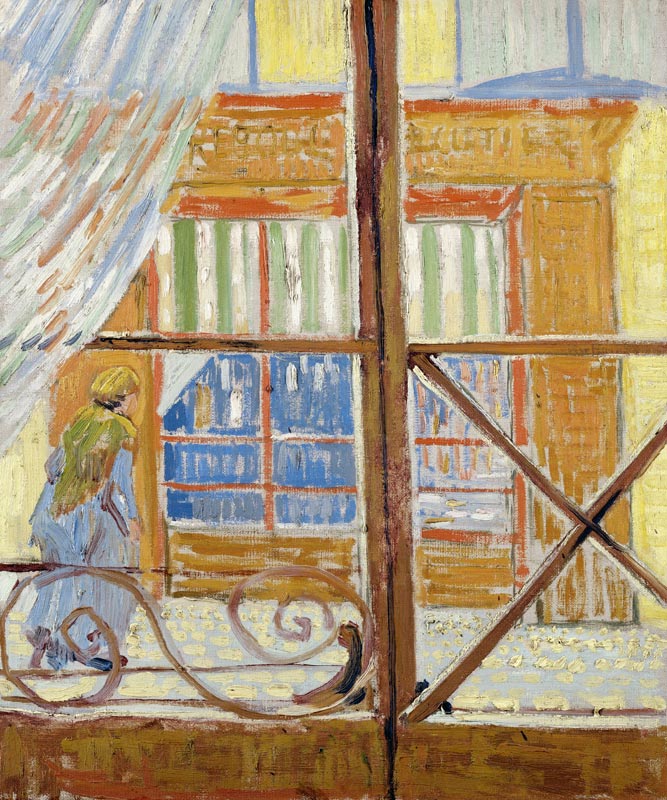 View of a butcher's shop de Vincent Van Gogh