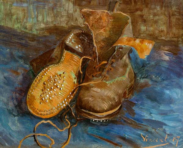 V.van Gogh / A Pair of Shoes / 1887 de Vincent Van Gogh