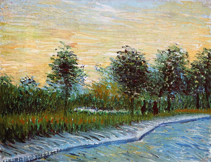 Way in the park Voyer this ' Argenson de Vincent Van Gogh