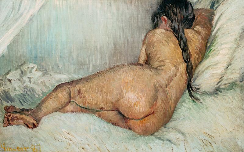 Female back act de Vincent Van Gogh