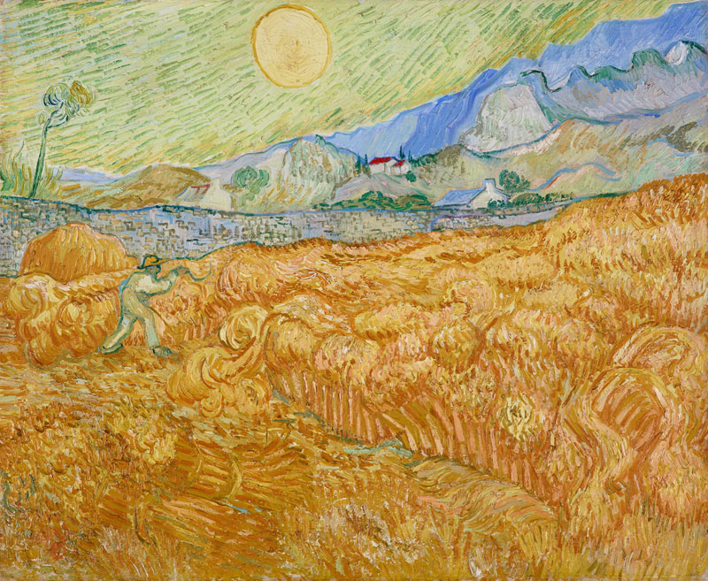 The Harvester de Vincent Van Gogh
