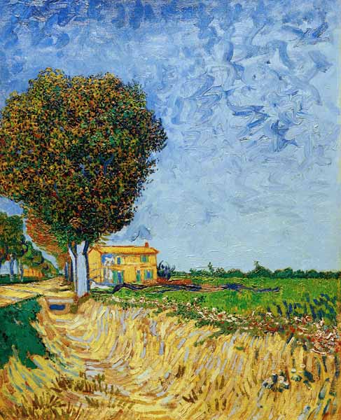 V.v.Gogh, Avenue near Arles de Vincent Van Gogh