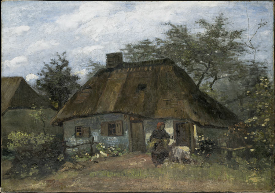 Farmhouse in Nuenen de Vincent Van Gogh