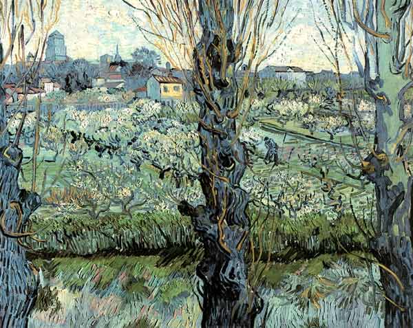 View of Arles de Vincent Van Gogh