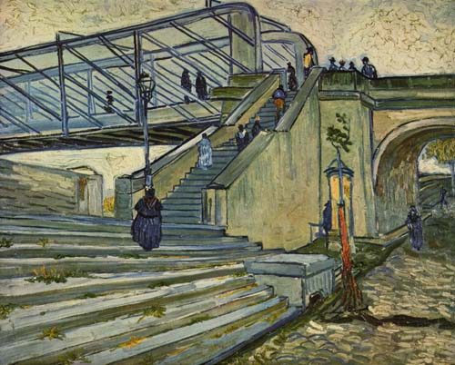 The bridge of Trinquetaille de Vincent Van Gogh