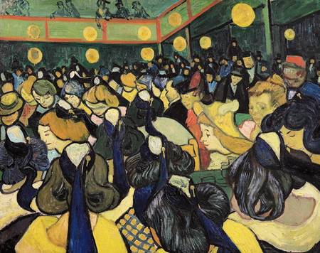 The Dance Hall at Arles de Vincent Van Gogh