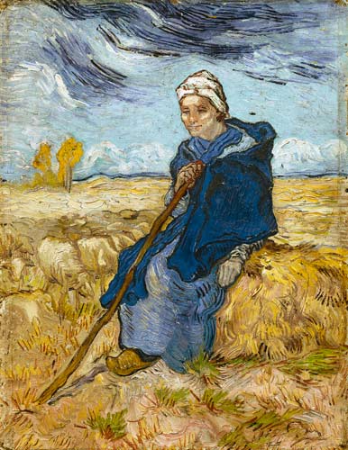 The Hirtin de Vincent Van Gogh