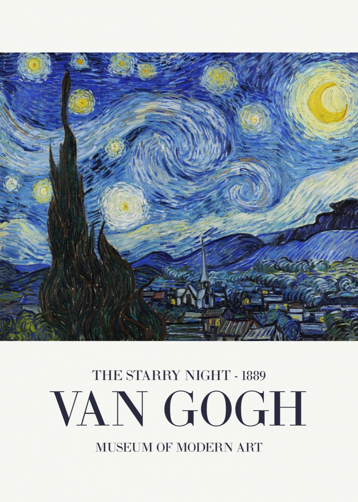 The Starry Night de Vincent Van Gogh