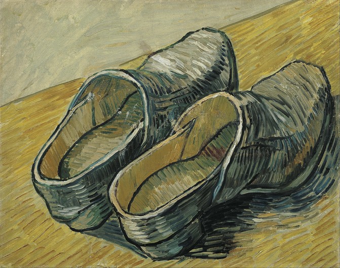 A pair of leather clogs de Vincent Van Gogh