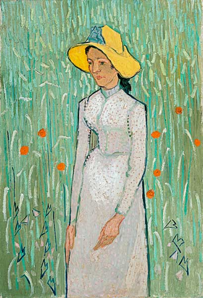 V.van Gogh, Girl in White /Paint./ 1890 de Vincent Van Gogh