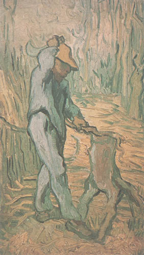 The woodcutter de Vincent Van Gogh