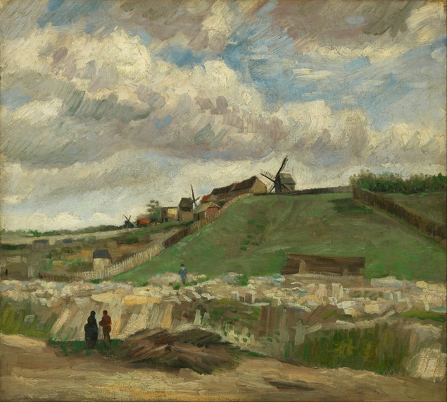The Hill of Montmartre with Stone Quarry de Vincent Van Gogh