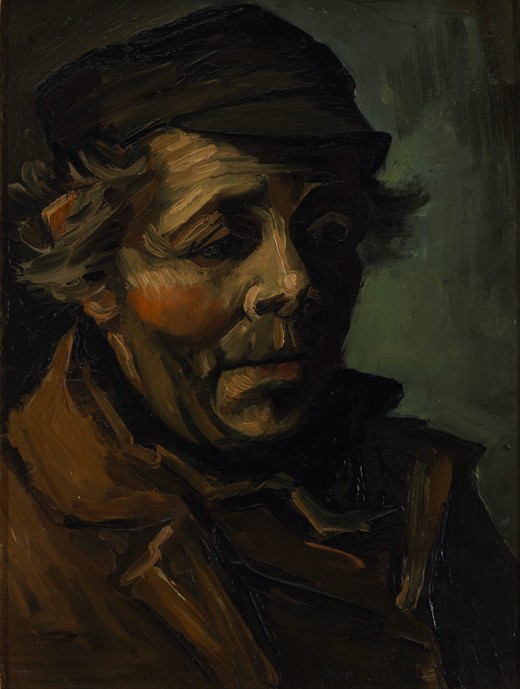 Head of a peasant de Vincent Van Gogh