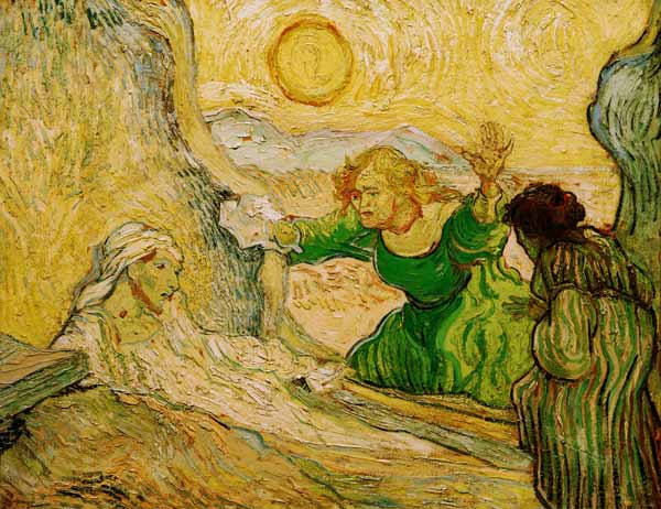 The Auferweckung of the Lazarus de Vincent Van Gogh