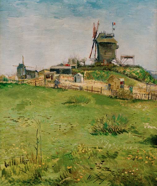 Van Gogh, Le Moulin de la Galette /Ptg. de Vincent Van Gogh