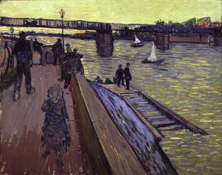 Le Pont de Trinquetaille in Arles de Vincent Van Gogh