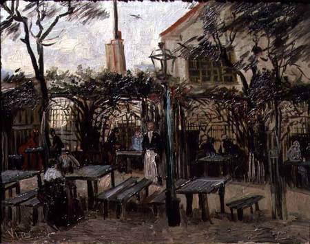 Pleasure Gardens at Montmartre de Vincent Van Gogh