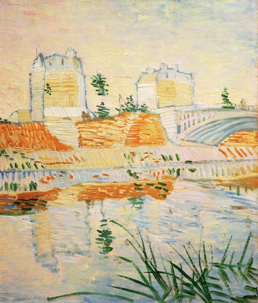 V.v.Gogh, Pont de Clichy /Paint./ 1887 de Vincent Van Gogh