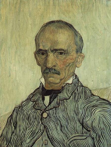 Portrait of Superintendant Trabuc in St. Paul's Hospital de Vincent Van Gogh