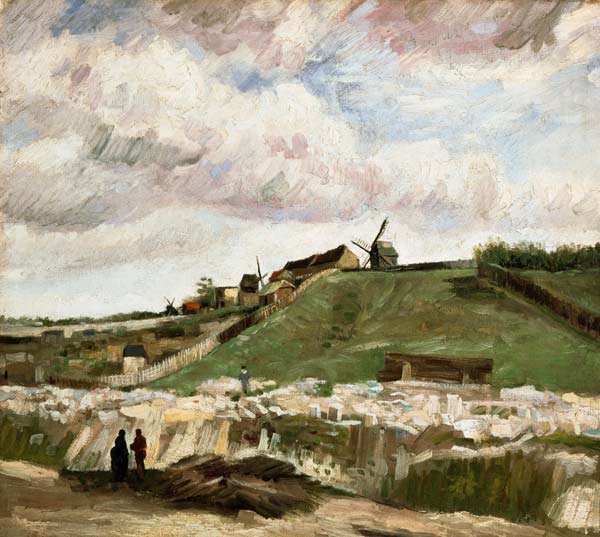 van Gogh / Quarry at Montmartre / 1886 de Vincent Van Gogh