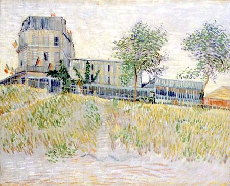 Restaurant de la Sirene, Asnieres de Vincent Van Gogh
