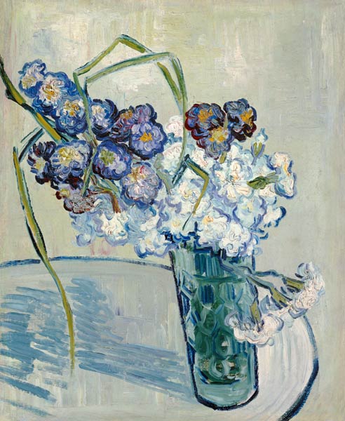 Still Life,  Vase Of Carnations de Vincent Van Gogh
