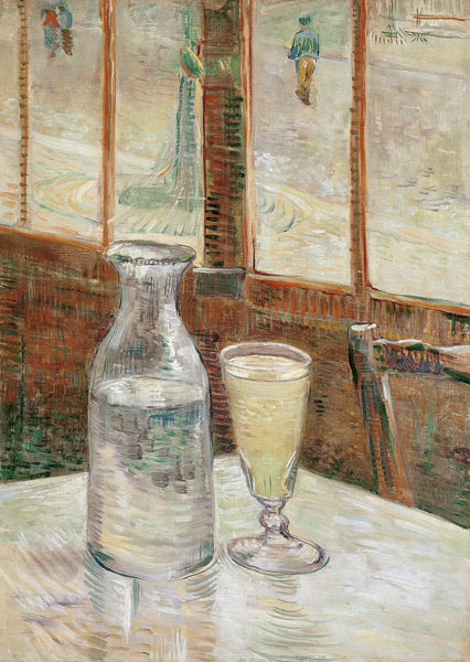 Still life with absinth de Vincent Van Gogh
