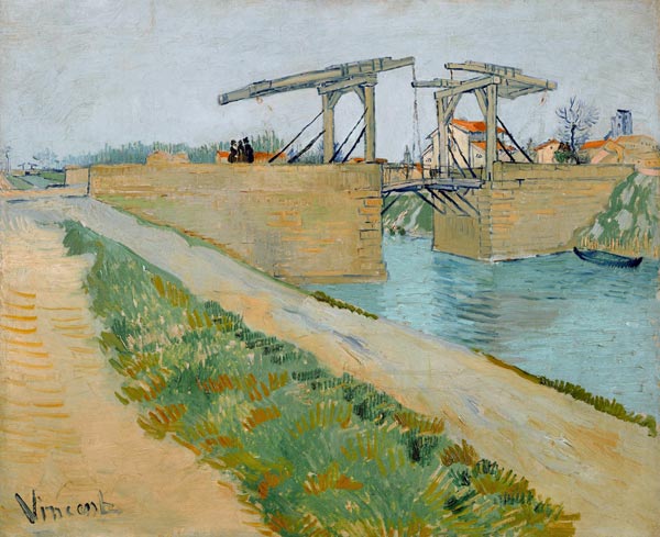 The Langlois bridge (Pont de Langlois) de Vincent Van Gogh