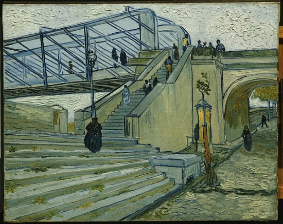 The Bridge at Trinquetaille de Vincent Van Gogh
