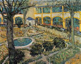 The Asylum Garden at Arles