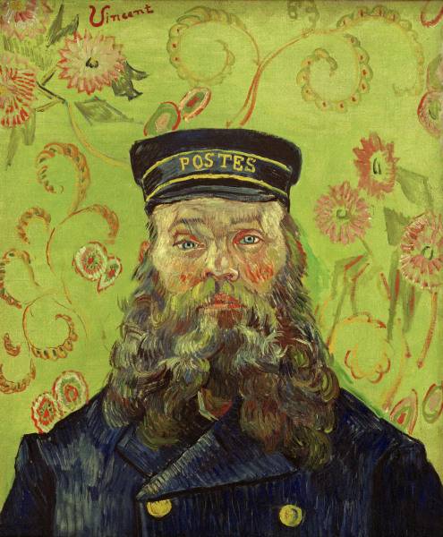 van Gogh / Joseph-Etienne Roulin / 1889 de Vincent Van Gogh