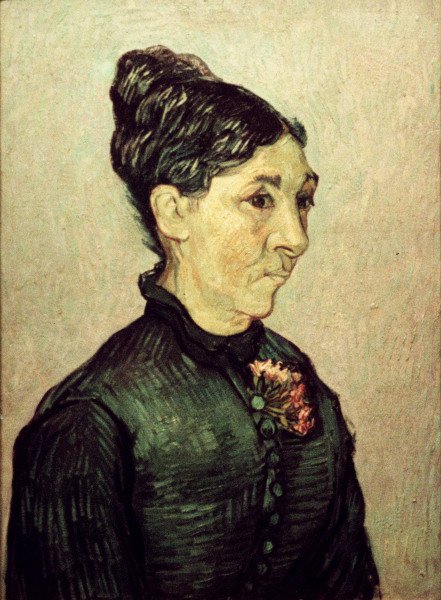 van Gogh / Portrait Madame Trabuc / 1889 de Vincent Van Gogh