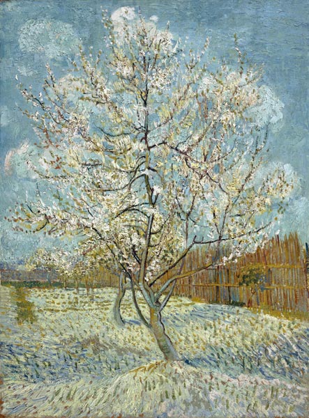 The Pink Peach Tree de Vincent Van Gogh
