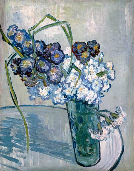 Florero con claveles de Vincent Van Gogh