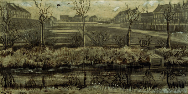 V.van Gogh, Nursery on Schenkweg / Draw. de Vincent Van Gogh
