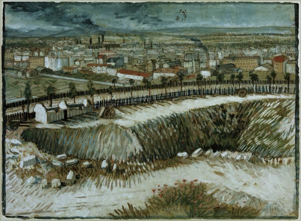 V.v.Gogh / Industruial Landscape / 1887 de Vincent Van Gogh