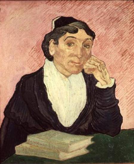 The woman from Arles de Vincent Van Gogh