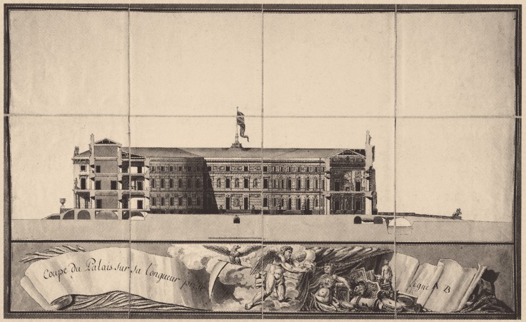 Saint Michael's Castle in Saint Petersburg de Vincenzo Brenna