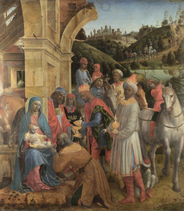 The Adoration of the Kings de Vincenzo Foppa