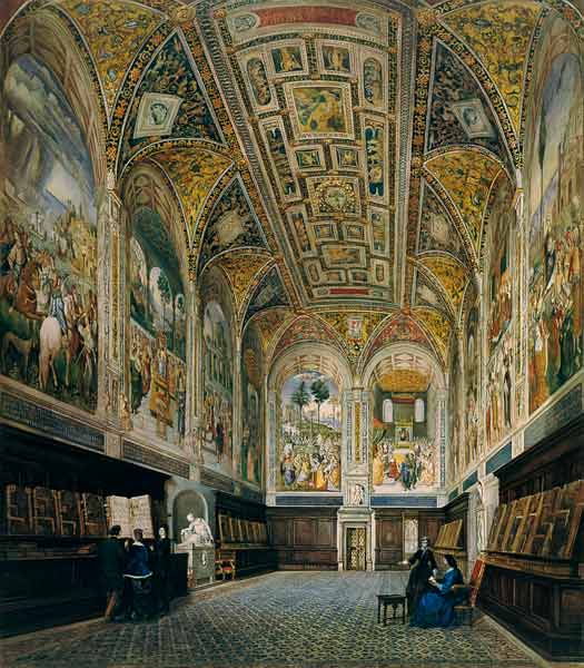 The Piccolomini Library, Siena de Vincenzo Marchi