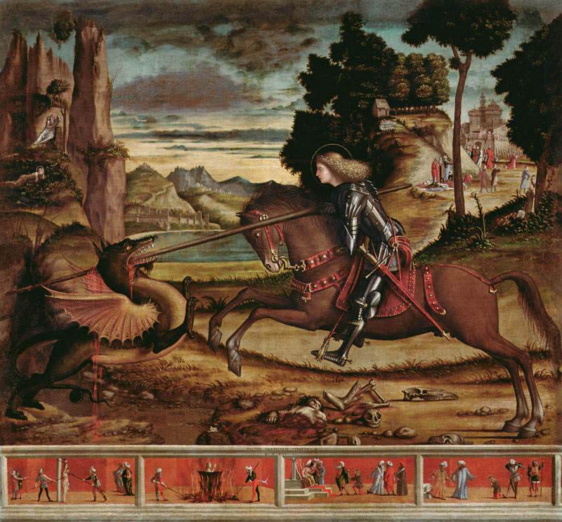 St. George Killing the Dragon de Vittore Carpaccio