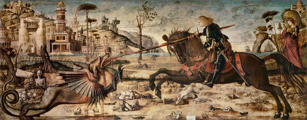 St. George Killing the Dragon de Vittore Carpaccio