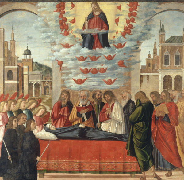 Carpaccio / Death of Mary / Paint./ C16 de Vittore Carpaccio