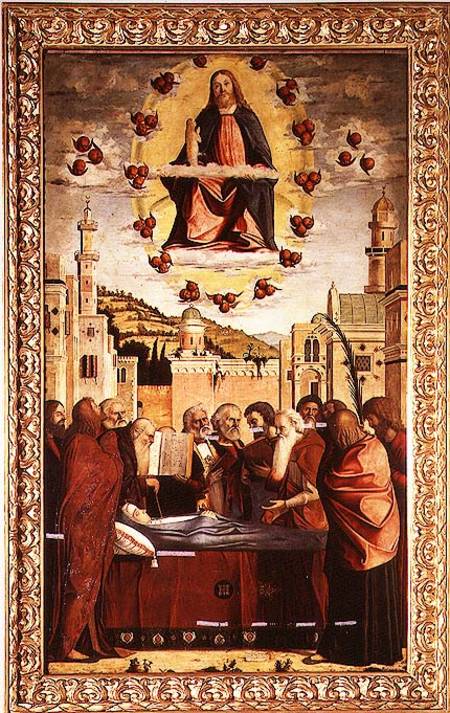 Death of the Virgin (altarpiece) de Vittore Carpaccio