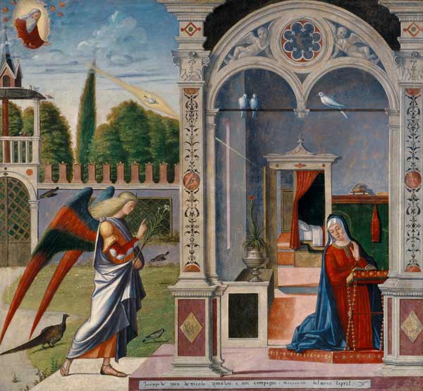 The Annunciation de Vittore Carpaccio